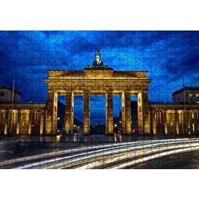 Cakapuzzle Berlin Brandenburg Kapısı 120 Parça Ahşap Puzzle
