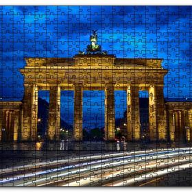 Cakapuzzle Berlin Brandenburg Kapısı Ahşap 500 Parça Puzzle