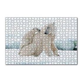 Cakapuzzle Beyaz Ayı Ailesi Kutup 120 Parça Ahşap Puzzle