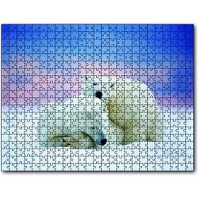 Cakapuzzle Beyaz Ayılar Kış 500 Parça Puzzle