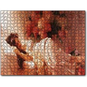 Cakapuzzle Beyaz Elbiseli Uyuyan Kadın 255 Parça Puzzle