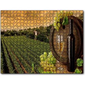 Cakapuzzle Beyaz Şarap Bağı 255 Parça Puzzle