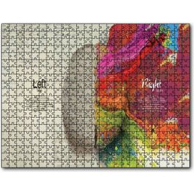 Cakapuzzle Beynin Hangi Lobu Ne İş Yapar Mdf 255 Parça Puzzle