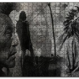 Cakapuzzle Bilge Kızılderililer Siyah Beyaz Mdf 1000 Parça Puzzle