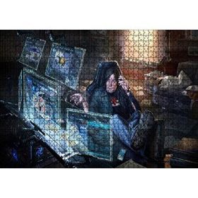 Cakapuzzle Bilim Kurgu Fütüristik Bilgisayar Görseli Mdf 1000 Parça Puzzle