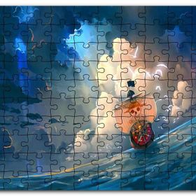 Cakapuzzle Bin Güneşli Tek Parça Manga Mdf 1000 Parça Puzzle