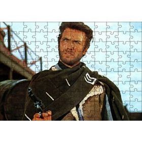 Cakapuzzle Bir Avuç Dolar İçin Clint Eastwood 120 Parça Ahşap Puzzle