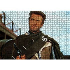 Cakapuzzle Bir Avuç Dolar İçin Clint Eastwood 120 Parça Ahşap Puzzle