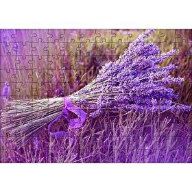 Cakapuzzle Bir Demet Lavanta 120 Parça Ahşap Puzzle