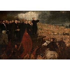 Cakapuzzle Birmingham Siyasi Birlik Mitingi 120 Parça Ahşap Puzzle
