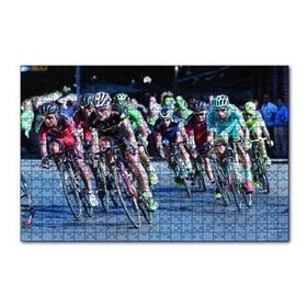 Cakapuzzle Bisiklet Yarışı 120 Parça Ahşap Puzzle
