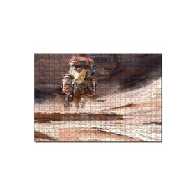 Cakapuzzle Bisikletli Gezgin Tilki Mdf 1000 Parça Puzzle