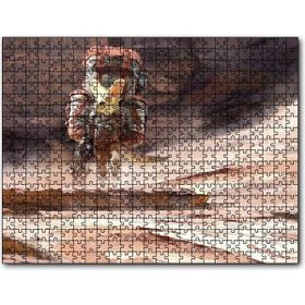 Cakapuzzle Bisikletli Gezgin Tilki Mdf 255 Parça Puzzle