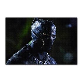 Cakapuzzle Black Panther Profil 120 Parça Ahşap Puzzle