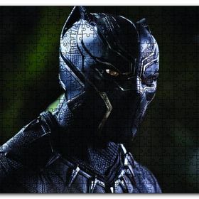 Cakapuzzle Black Panther Profil Mdf 120 Parça Puzzle