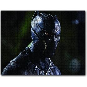 Cakapuzzle Black Panther Profil Mdf 120 Parça Puzzle