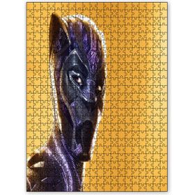 Cakapuzzle Black Panther Sarı Zemin 1000 Parça Puzzle
