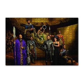 Cakapuzzle Black Panther ve Arkadaşları 120 Parça Ahşap Puzzle