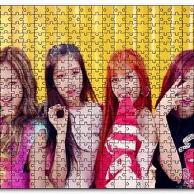 Cakapuzzle Black Pink Grubu Üyeleri Mdf 500 Parça Puzzle