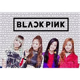 Cakapuzzle Black Pink Grup Logolu 120 Parça Ahşap Puzzle
