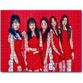 Cakapuzzle Black Pink Kore Pop Hizmetçi Üniformalı Mdf 120 Parça Puzzle