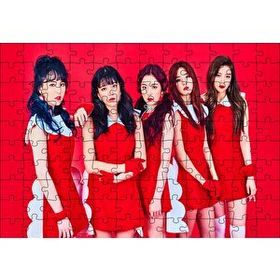 Cakapuzzle Black Pink Kore Pop Hizmetçi Üniformalı Mdf 120 Parça Puzzle