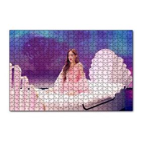 Cakapuzzle Black Pink Kore Pop Pembe Yatak 120 Parça Ahşap Puzzle