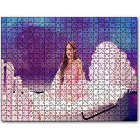 Cakapuzzle Black Pink Kore Pop Pembe Yatak 500 Parça Puzzle
