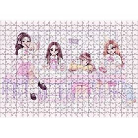 Cakapuzzle Black Pink Pop Grubu Üyeleri Çocuksu Çizim 120 Parça Ahşap Puzzle