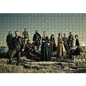 Cakapuzzle Black Sails Tam Kadro Görseli 120 Parça Ahşap Puzzle