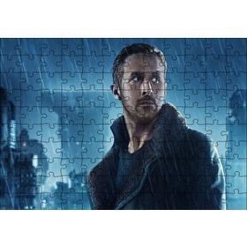 Cakapuzzle Blade Runner Ryan Gosling Yağmur Altında 120 Parça Ahşap Puzzle
