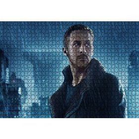 Cakapuzzle Blade Runner Ryan Gosling Yağmur Altında Mdf 1000 Parça Puzzle