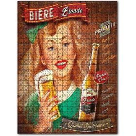 Cakapuzzle Blonde Bira Afişi Görseli 1000 Parça Puzzle