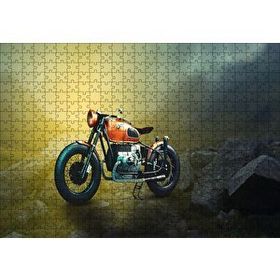 Cakapuzzle BMV Klasik Motorsiklet 120 Parça Ahşap Puzzle