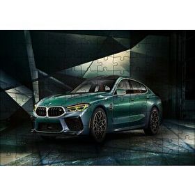 Cakapuzzle BMW M8 Gran Coupe First Edition 120 Parça Ahşap Puzzle