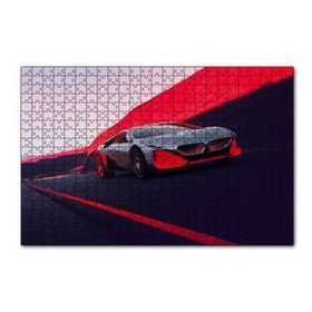 Cakapuzzle BMW Vision M Next Hybrid Car 120 Parça Ahşap Puzzle