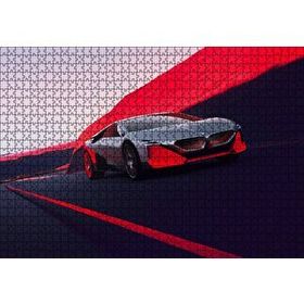 Cakapuzzle BMW Vision M Next Hybrid Car 120 Parça Ahşap Puzzle