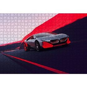 Cakapuzzle BMW Vision M Next Hybrid Car 120 Parça Ahşap Puzzle