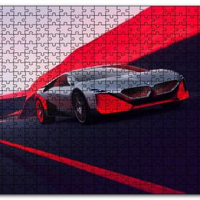 Cakapuzzle Bmw Vision M Next Hybrid Car Mdf 120 Parça Puzzle