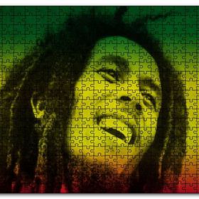 Cakapuzzle Bob Marley Gülüşü Mdf 1000 Parça Puzzle