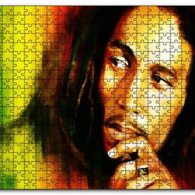 Cakapuzzle Bob Marley Portre Mdf 120 Parça Puzzle