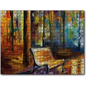 Cakapuzzle Boş Bank Yağlıboya Ahşap 1000 Parça Puzzle