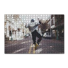 Cakapuzzle Boş Caddede HipHop Genç 120 Parça Ahşap Puzzle