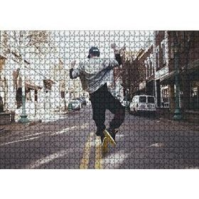 Cakapuzzle Boş Caddede HipHop Genç 120 Parça Ahşap Puzzle