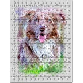 Cakapuzzle Boyama Köpek Görseli 255 Parça Puzzle