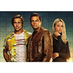 Cakapuzzle Brad Pitt Leonardo Dicaprio Margot Robbie 120 Parça Puzzle