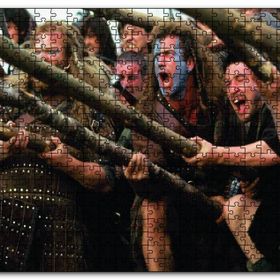 Cakapuzzle Braveheart Özgürlük Savaşçıları Mdf 120 Parça Puzzle