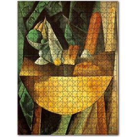 Cakapuzzle Bread And Fruit Dish 1909 Pablo Picasso Ahşap 1000 Parça Puzzle