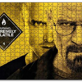 Cakapuzzle Breaking Bad Dikkat Yüksek Derecede Uçucu Mdf 255 Parça Puzzle