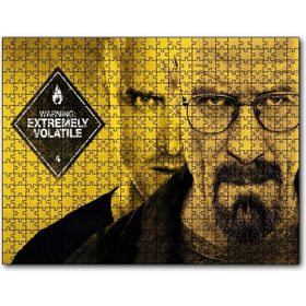 Cakapuzzle Breaking Bad Dikkat Yüksek Derecede Uçucu Mdf 255 Parça Puzzle